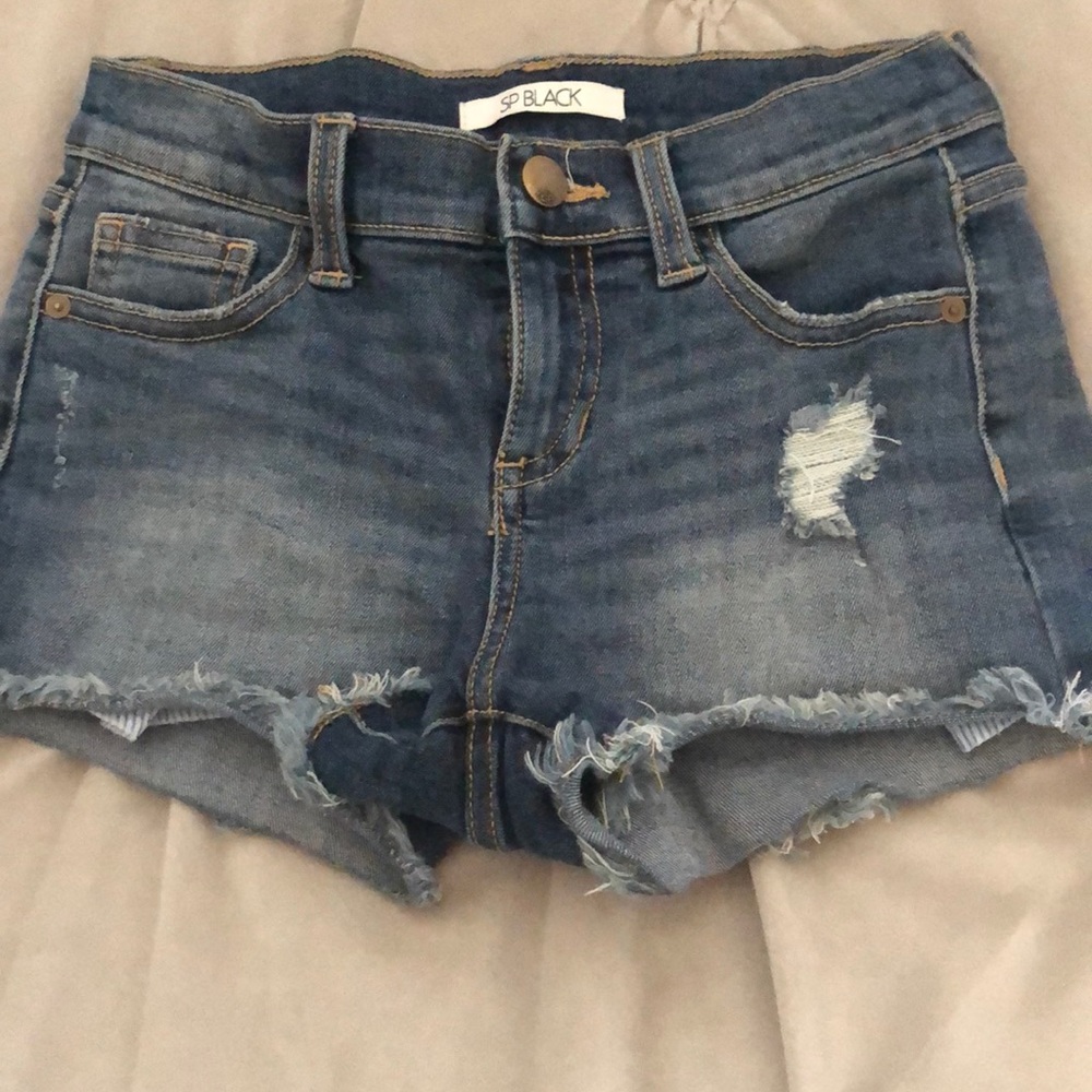 jean shorts